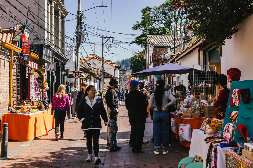 Mercado de las pulgas Bogotá